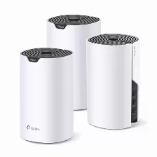 Mesh Tp-link Deco S7 (3-pack) Wi-fi 5 (802.11ac), Rj-45 3, Blanco, Negro
